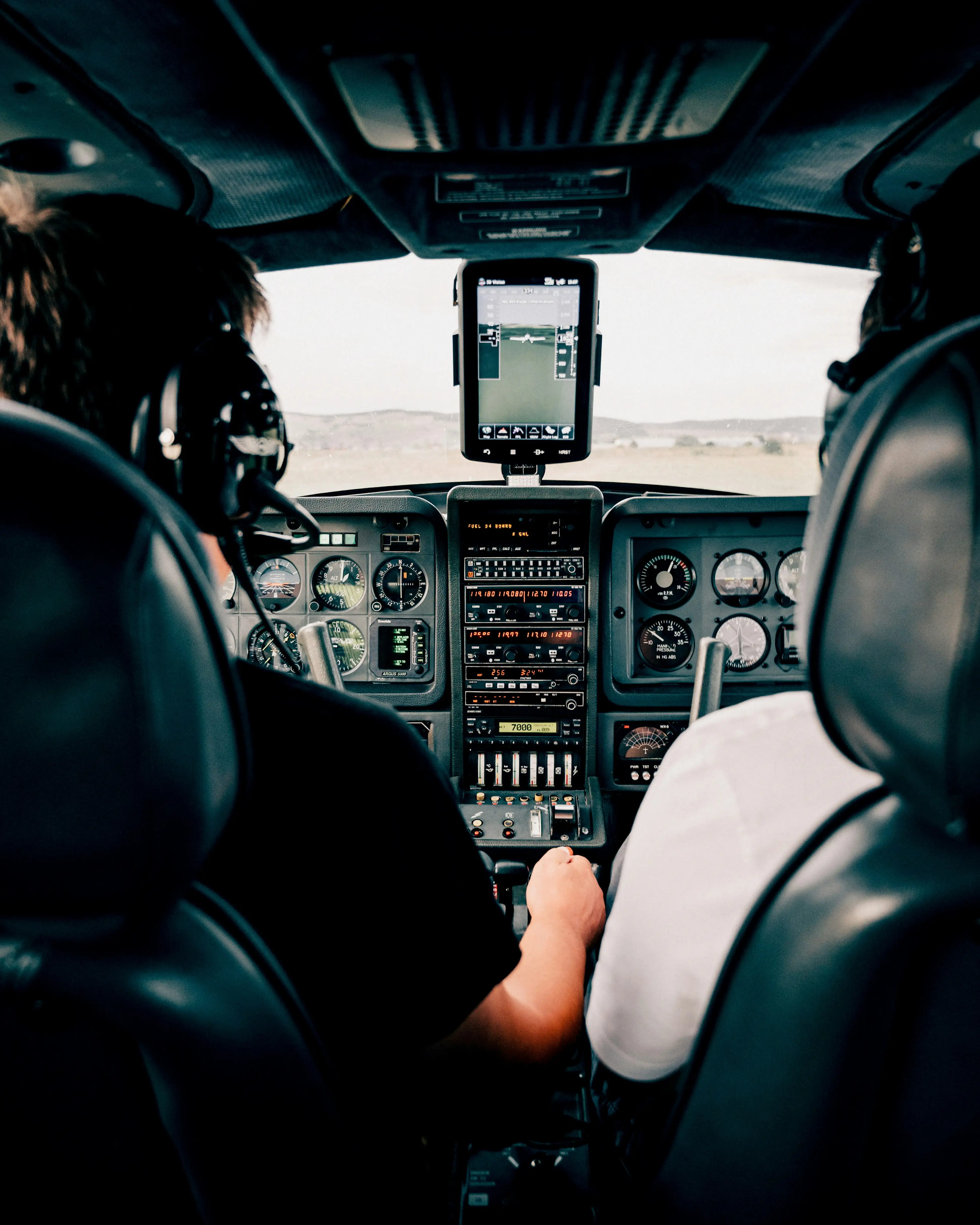Plane taking off