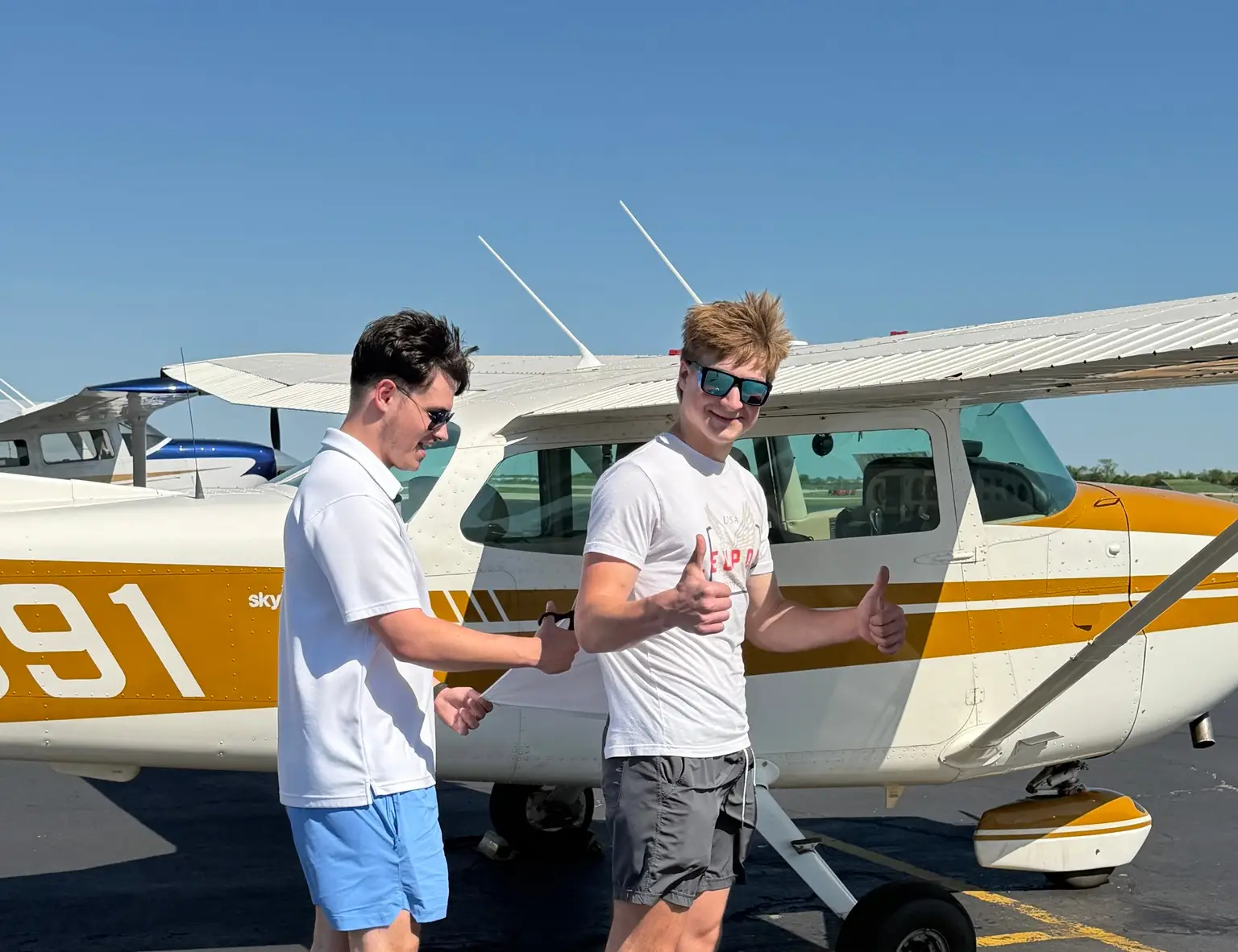 PIC's Student first solo ride Kansas city